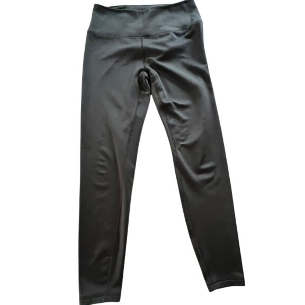 Spyder Active Leggings Women Medium Black High Rise Stretch Workout Pants